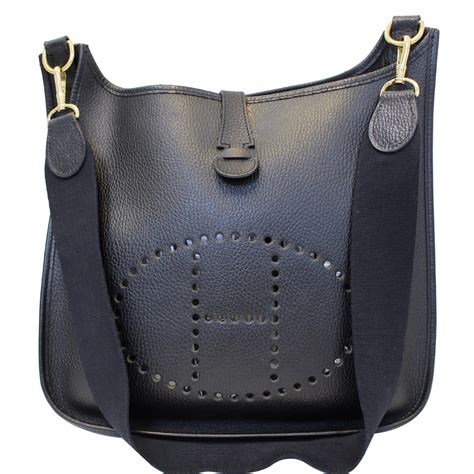 black hermes evelyne|authentic hermes evelyne bag.